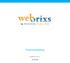 Privacyverklaring. Webrixs B.V.