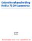 Gebruikershandleiding Nokia 7100 Supernova