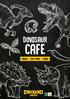 dinosaur cafe drinks - kids menu - lunch