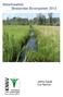Waterkwaliteit Bieslandse Bovenpolder 2012