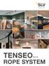 TENSEO 2019 ROPE SYSTEM