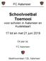 Schoolvoetbal Toernooi voor scholen in Aalsmeer en Kudelstaart