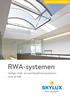 KOEPELS & LICHTSTRATEN. RWA-systemen. Veilige rook- en warmteafvoersystemen voor je dak