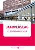 JAARVERSLAG CLIËNTENRAAD 2018