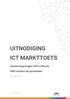 UITNODIGING ICT MARKTTOETS